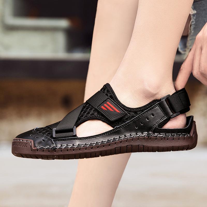 Men's Casual Beach Breathable Plus Size Sandals - Image 6