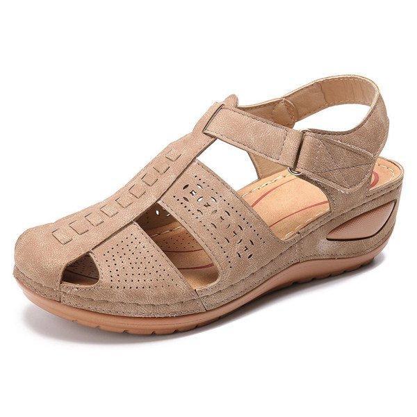 Women's Sandals Round Toe Wedge Sandals - Image 4