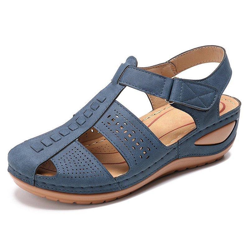 Women's Sandals Round Toe Wedge Sandals - Image 6