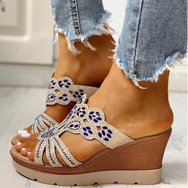 Women's Platform Wedge Casual Sandals - Image 4