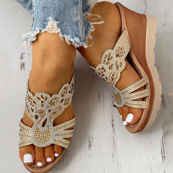Women's Platform Wedge Casual Sandals - Image 5